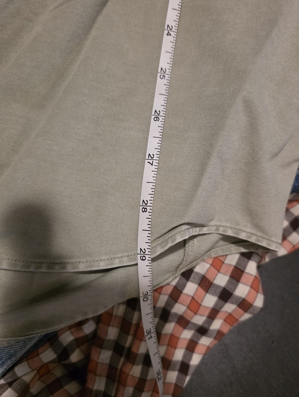 Lululemon Lululinen Stone Wash Green Shirt Button Down Size XL - Picture 7 of 7